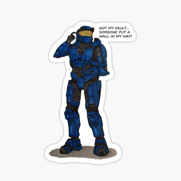 Caboose - Not my fault Sticker