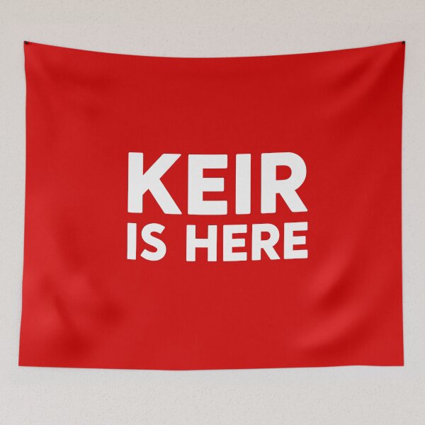 Item preview, Keir Is Here Keir Starmer Tee designed and sold by samraheel.
