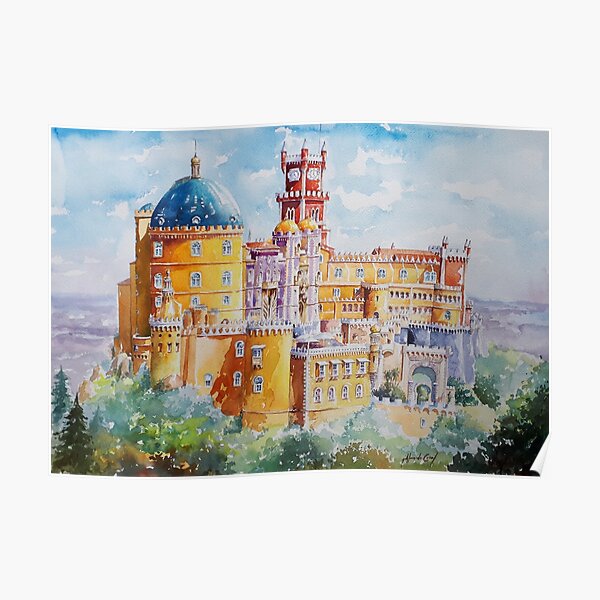 Palacio da Pena Sintra Poster