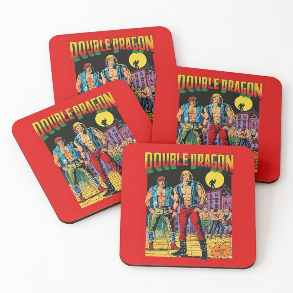 Item preview, Double Dragon - Retro Game Cover designed and sold by Nick  Balboni.