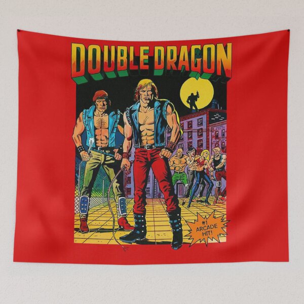 Item preview, Double Dragon - Retro Game Cover designed and sold by Nick  Balboni.