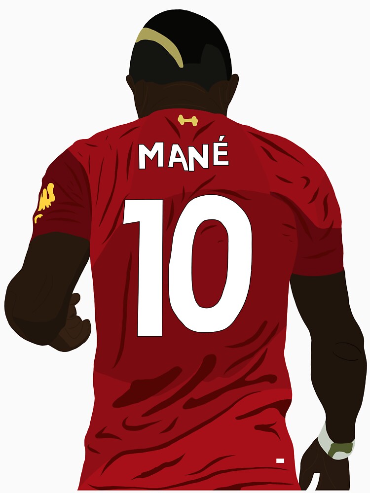 "Sadio ManÃ© - Liverpool FC Drawing" T-shirt by gtortorella | Redbubble