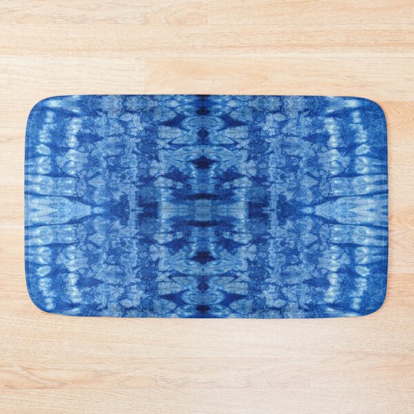 Item preview,  Indigo Blue Ripples Tie Dye Pattern designed and sold by creativinchi.