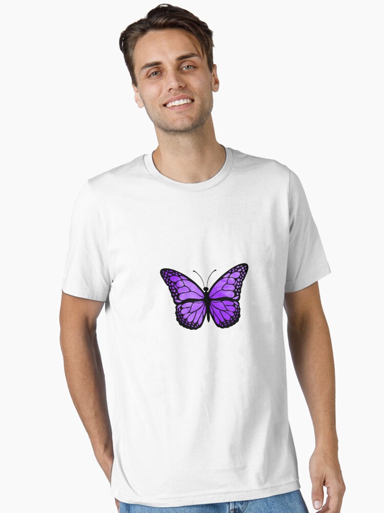 Mariposa púrpura Camiseta esencial