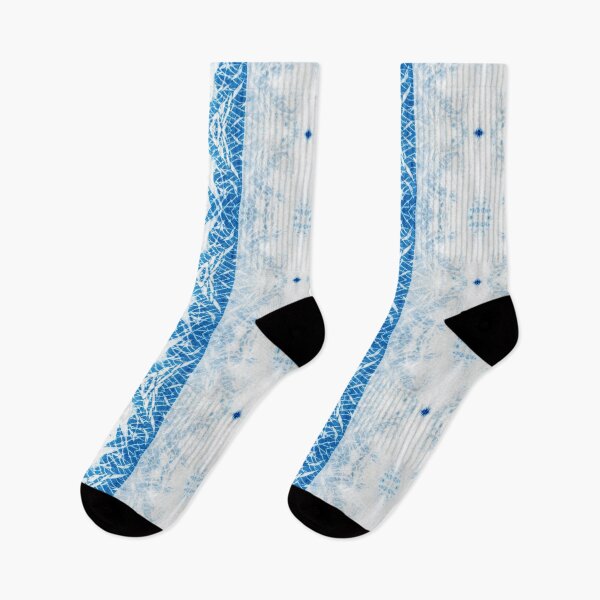 Artikelvorschau, Indigo Bambus Tie Dye Muster entworfen und verkauft von creativinchi.