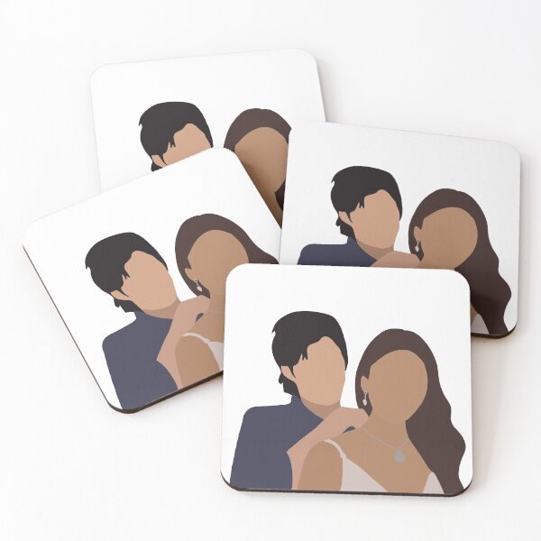 Item preview, damon and elena sticker  designed and sold by alyssarae12.