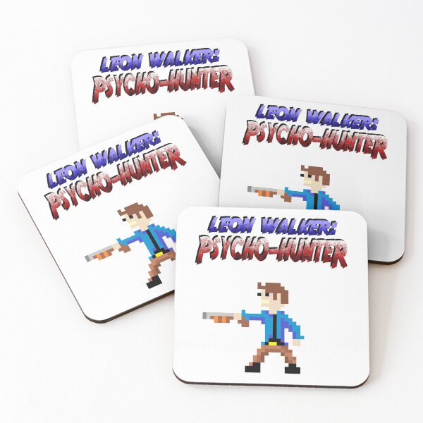 Item preview, Leon Walker: 8-Bit Psycho-Hunter (Series Logo) designed and sold by Jessie Slamwhorella.