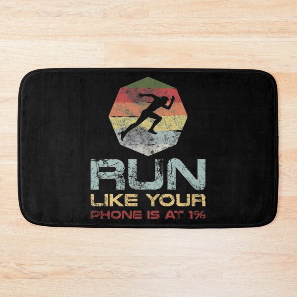 Item preview, Run Like Your Phone 1% Runner Gift designed and sold by 2blackcherries.