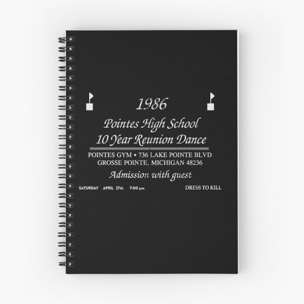 Item preview, Pointes High Invite (Grosse Pointe Blank) designed and sold by TheUnseenPeril.