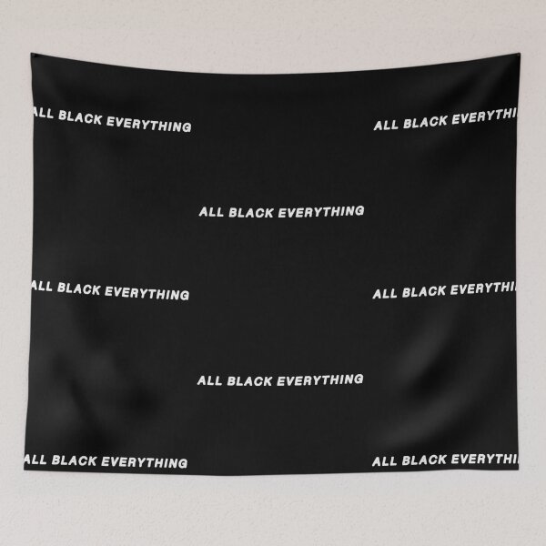 Item preview, All Black designed and sold by poeticroom.