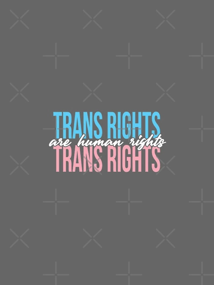 Thumbnail 4 of 4, iPhone Case, Trans Rights Are Human Rights designed and sold by bubblepenz.