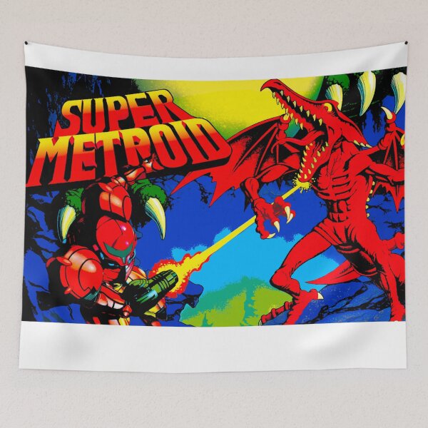 Item preview, Super Metroid - Retro Game Cover designed and sold by Nick  Balboni.