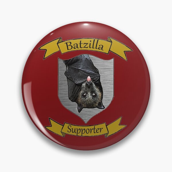Item preview, Batzilla - Batzilla Supporter! (dark red) designed and sold by batzilla.
