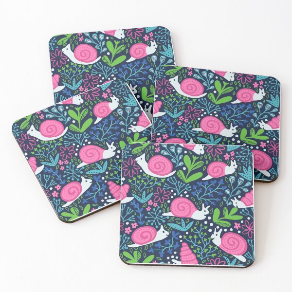 Item preview, Happy Snails in the Garden designed and sold by creativinchi.
