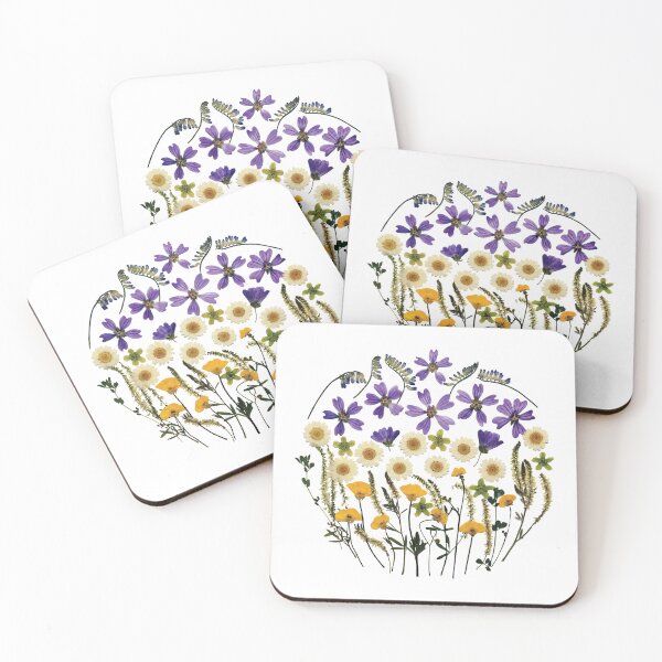 Item preview, Pressed Flower Pattern Design designed and sold by Gifts With Nature.