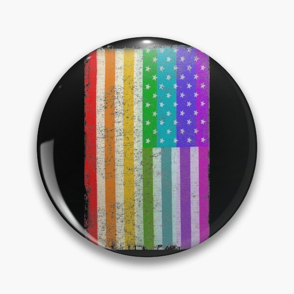 Item preview, Rainbow Us Flag designed and sold by flippinsg.