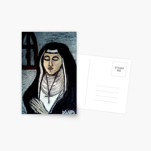 women in prayer Postcard
