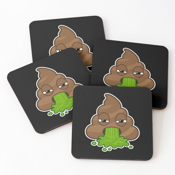 Item preview, VOMITING PILE OF POO designed and sold by designdistiller.