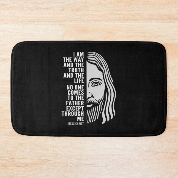 Item preview, Jesus Christ Inspirational Christian Quote: I Am the Way designed and sold by Elvin Dantes.
