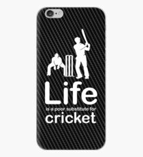 Cricket v Life - Carbon Fibre Finish iPhone Case
