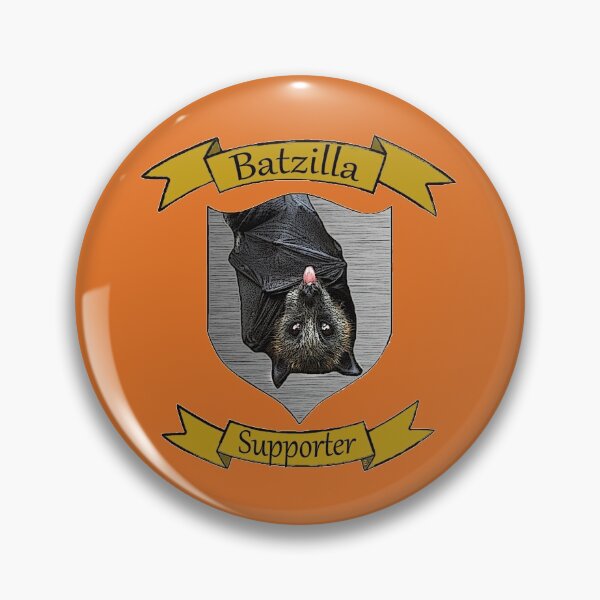 Item preview, Batzilla - Batzilla Supporter! (orange) designed and sold by batzilla.