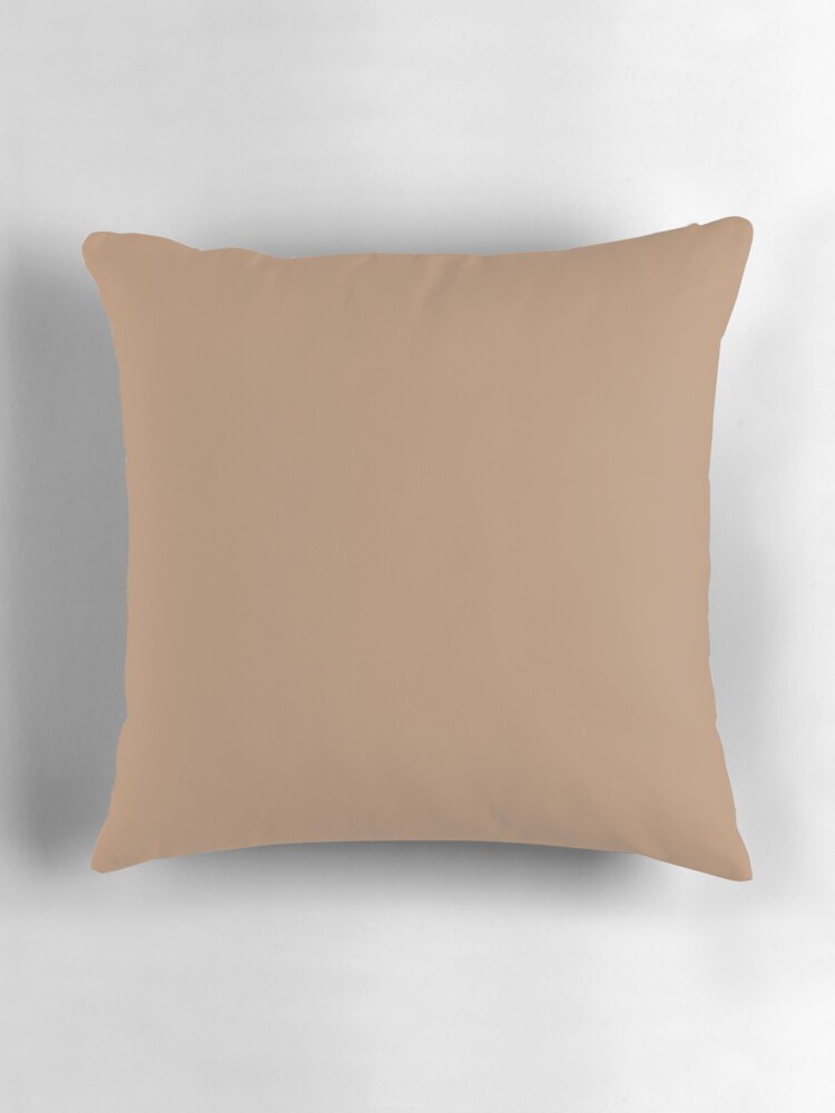 Thumbnail 3 of 4, Pillow, PLAIN SOLID LIGHT TAUPE - 100 SHADES OF BROWN BY OZCUSHIONS designed and sold by ozcushions.
