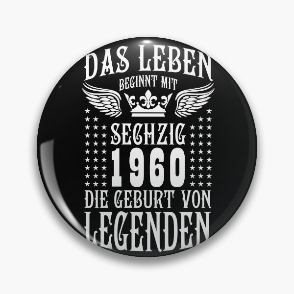 Item preview, Life begins at sixty 60 1960 The birth of legends 2020 designed and sold by Margarita-Art.