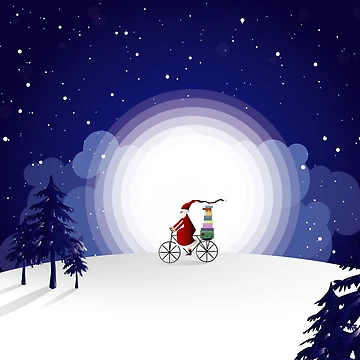 Artwork thumbnail, Santa Ride by Melikar