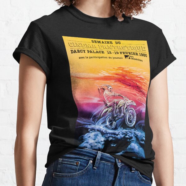 VINTAGE 1980 CINEMA FANTASTIQUE FRENCH FESTIVAL ADVERTISEMENT! Classic T-Shirt
