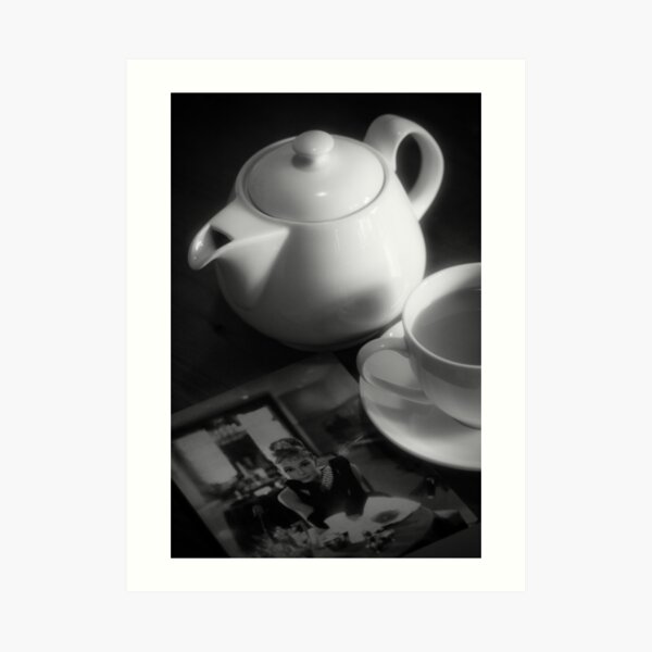 Breakfast with Audrey Art Print