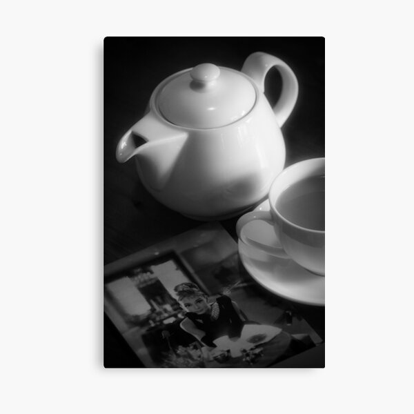 Breakfast with Audrey Canvas Print