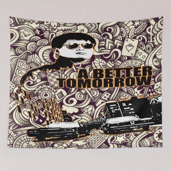 Item preview, A Better Tomorrow  Yun-Fat John Woo Casino Style Background designed and sold by 108dragons.