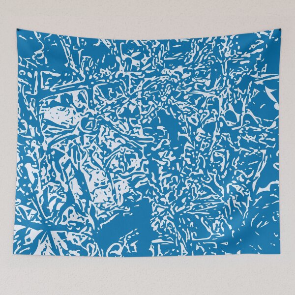 Item preview, Brilliant White & Blue designed and sold by Kettukas.