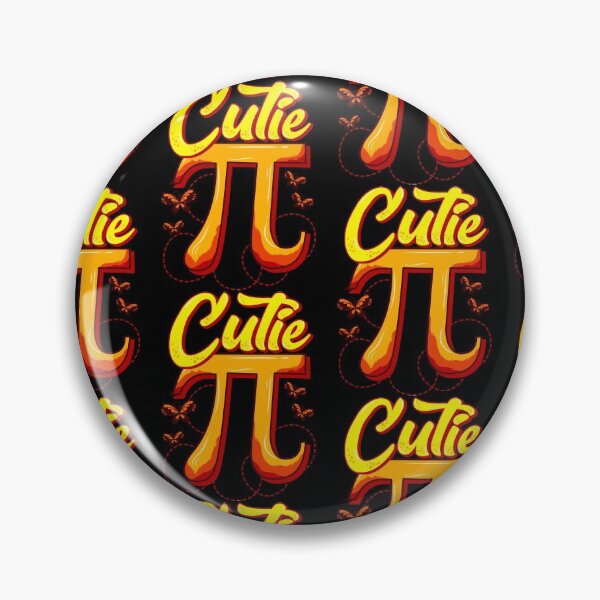 Item preview, Cute & Funny Cutie Pi Math Pie Butterfly Math Pun Tile Pattern designed and sold by perfectpresents.