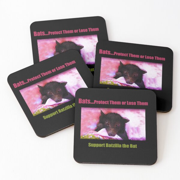Item preview, Batzilla - Batzilla's Own Motto: Bats... Protect Them or Lose Them  designed and sold by batzilla.