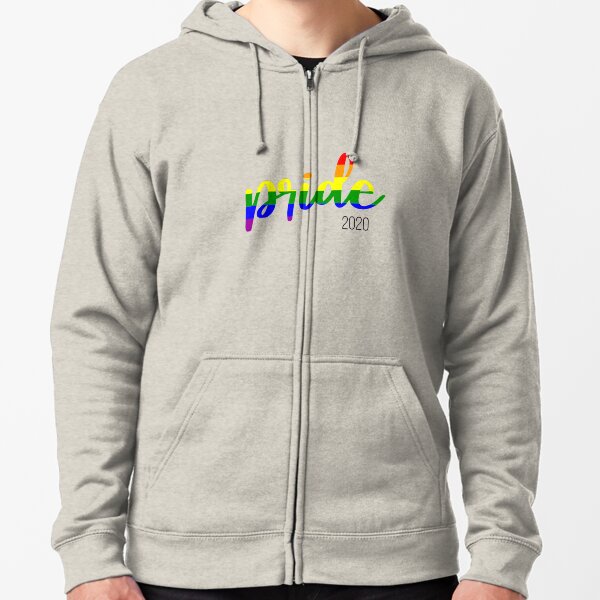 Pride 2020 World Pride Global LGBTQ March Zipped Hoodie