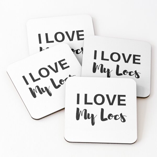 Item preview, Natural Hair Gifts For African Americans - I Love My Locs designed and sold by WUOdesigns.