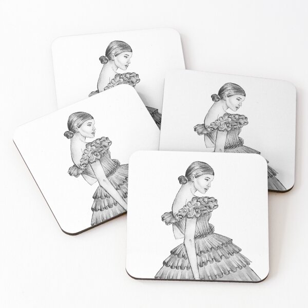 Item preview, Girl in Dress designed and sold by BerrisArt.