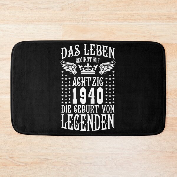 Item preview, Life begins at eighty 80 1940 Birth of Legends 2020 designed and sold by Margarita-Art.