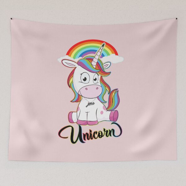 Artikelvorschau, rainbow unicorn made by jena2908 entworfen und verkauft von JENA2908.