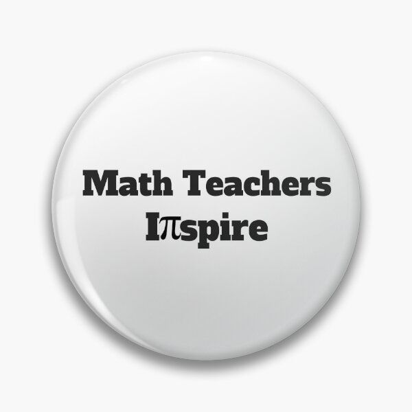 Item preview, Math Teachers Inspire With Pi Symbol - Teacher Appreciation Gifts designed and sold by WUOdesigns.