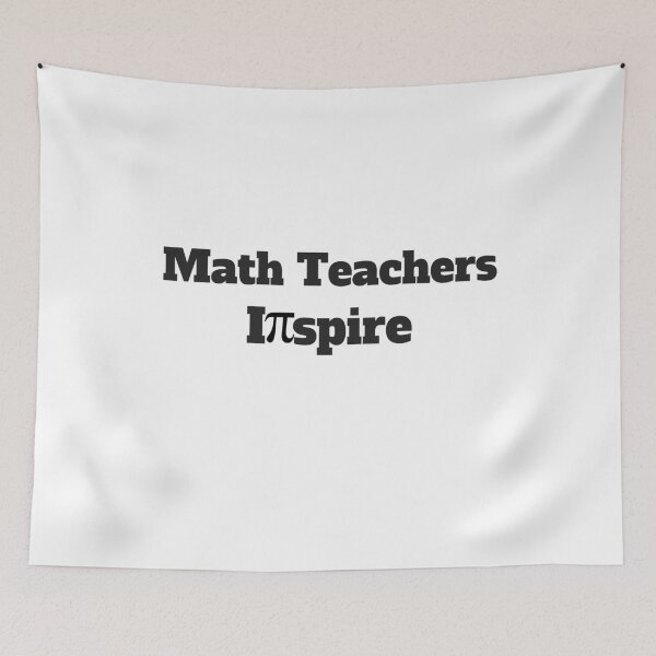 Item preview, Math Teachers Inspire With Pi Symbol - Teacher Appreciation Gifts designed and sold by WUOdesigns.