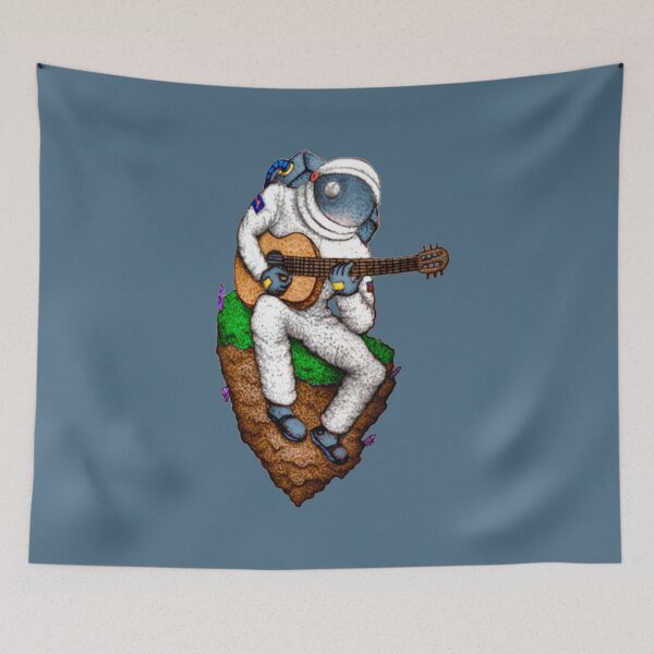 Item preview, Safe Astronaut Plays The Guitar designed and sold by VictorIos.