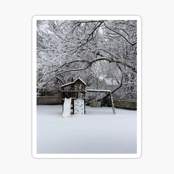 Snow Fort Sticker