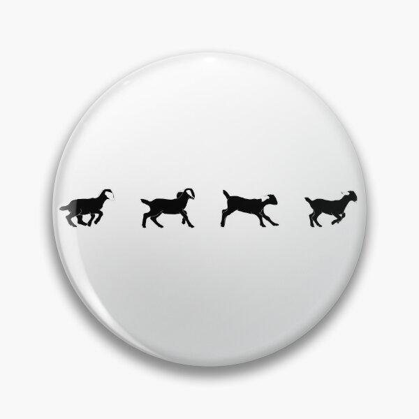 Download Baby Goat Pins And Buttons Redbubble