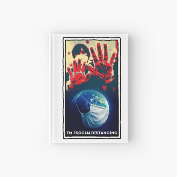 I’m Social Distancing Hardcover Journal