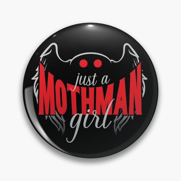 Item preview, Just A Mothman Girl - Funny Cute Cryptid Gift for Her designed and sold by NatIntrovertSoc.