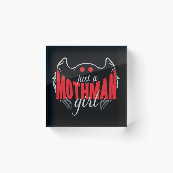 Item preview, Just A Mothman Girl - Funny Cute Cryptid Gift for Her designed and sold by NatIntrovertSoc.