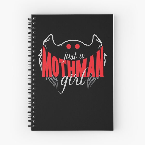 Item preview, Just A Mothman Girl - Funny Cute Cryptid Gift for Her designed and sold by NatIntrovertSoc.