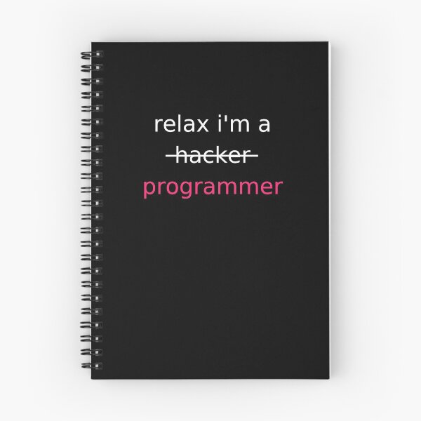 Item preview, Relax I'm a Hacker Programmer designed and sold by razvigod.